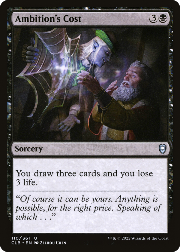 Ambition's Cost (clb)