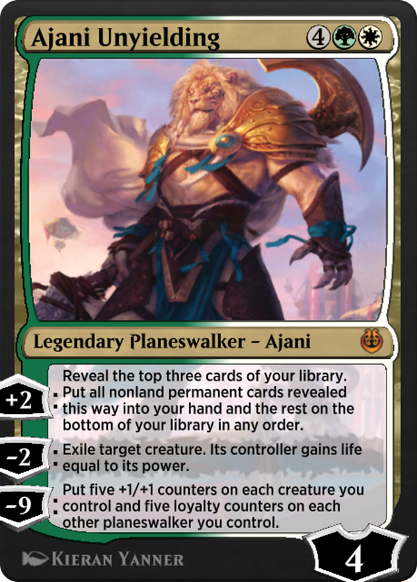 Ajani Unyielding (klr)