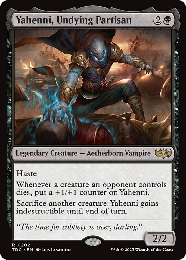 Yahenni, Undying Partisan (tdc)