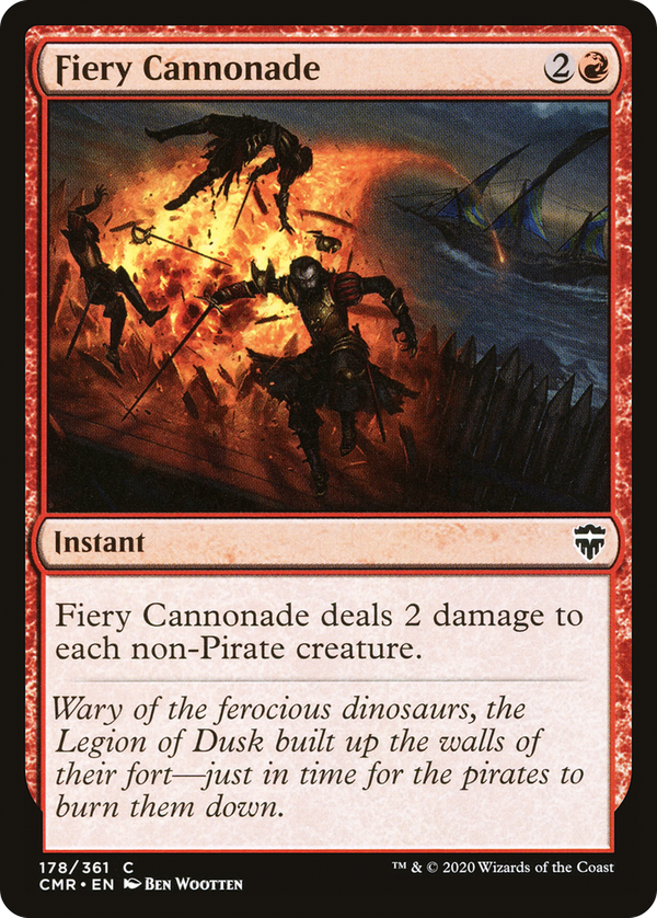 Fiery Cannonade (cmr)