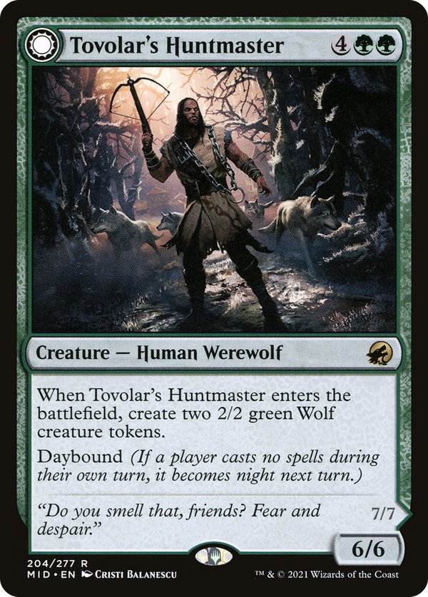 Tovolar's Huntmaster // Tovolar's Packleader (mid)