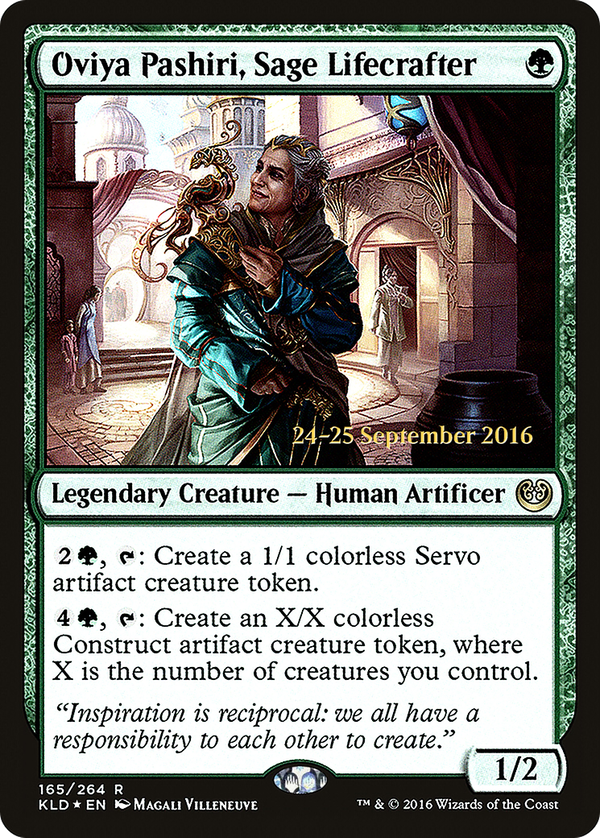 Oviya Pashiri, Sage Lifecrafter (pkld)