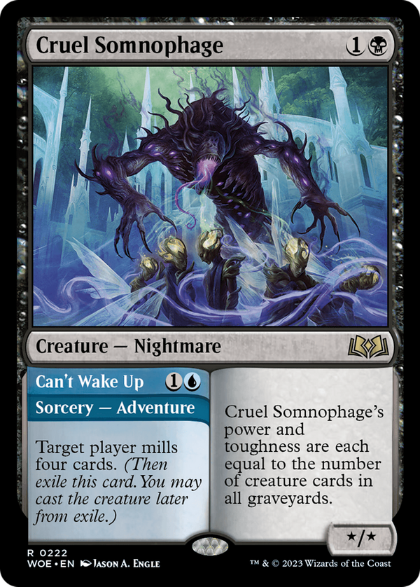 Cruel Somnophage // Can't Wake Up (woe)