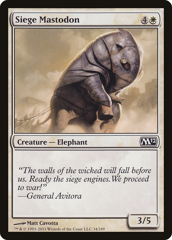Siege Mastodon (m12)