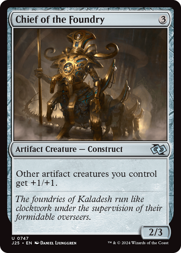 Chief of the Foundry (j25)