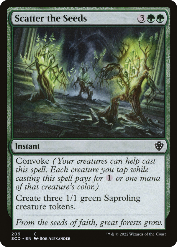 Scatter the Seeds (scd)