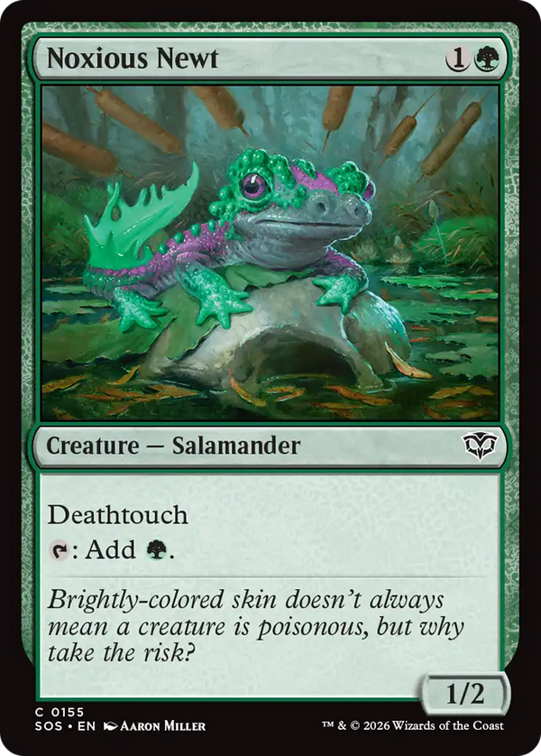 Noxious Newt (sos)