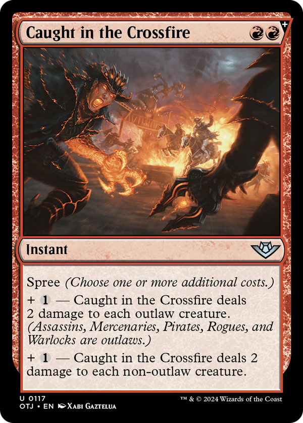 Caught in the Crossfire (otj)