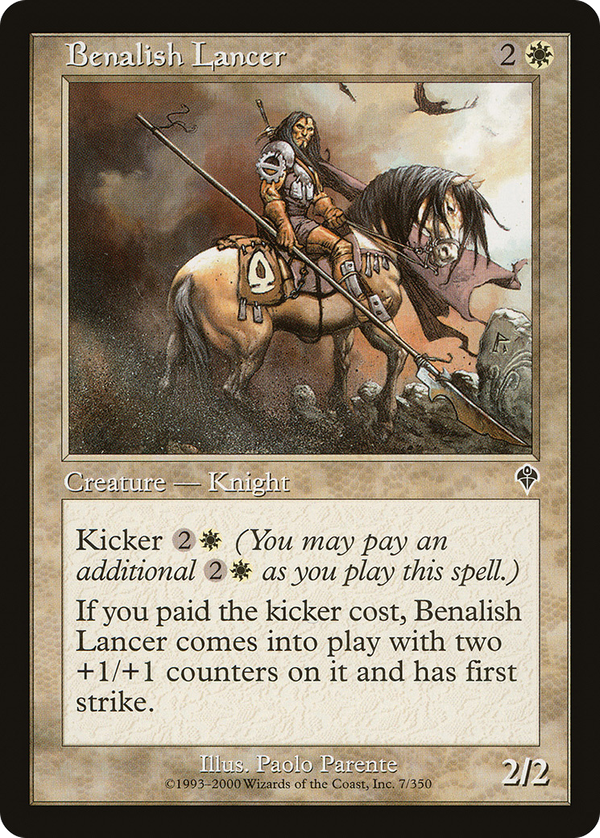 Benalish Lancer (inv)