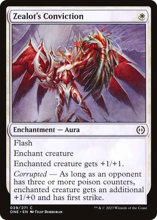 Zealot's Conviction (one)