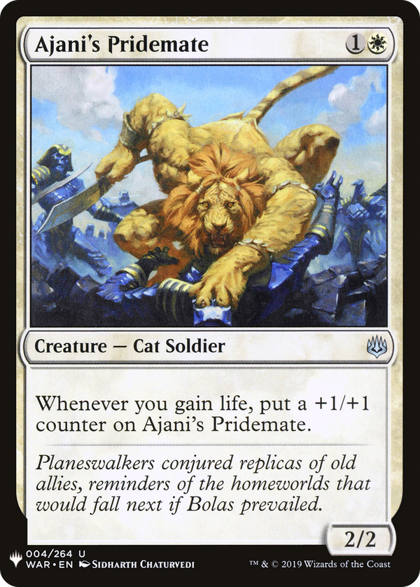 Ajani's Pridemate (plst)