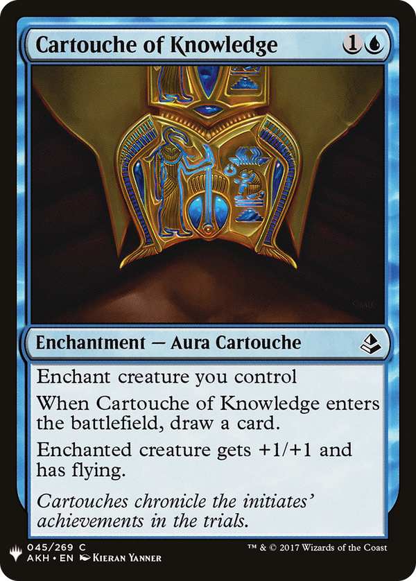 Cartouche of Knowledge (plst)