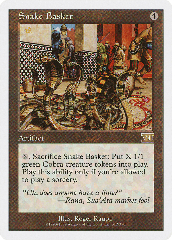 Snake Basket (6ed)