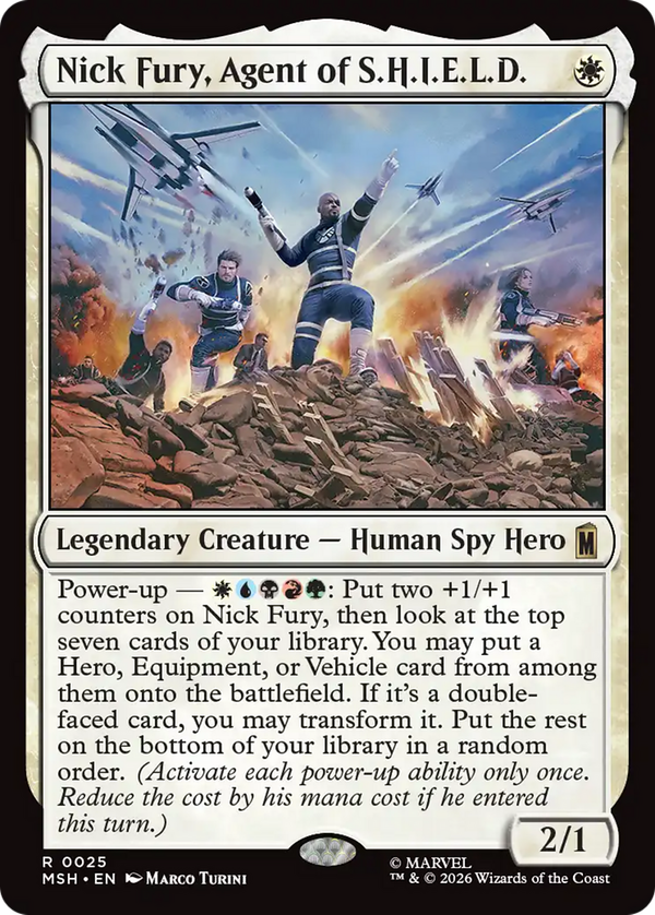 Nick Fury, Agent of S.H.I.E.L.D. (msh)