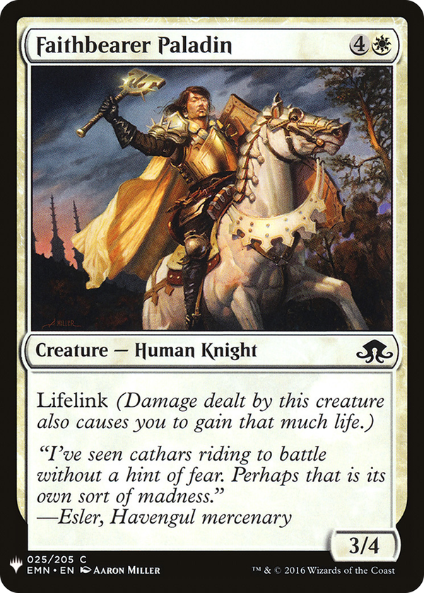 Faithbearer Paladin (plst)