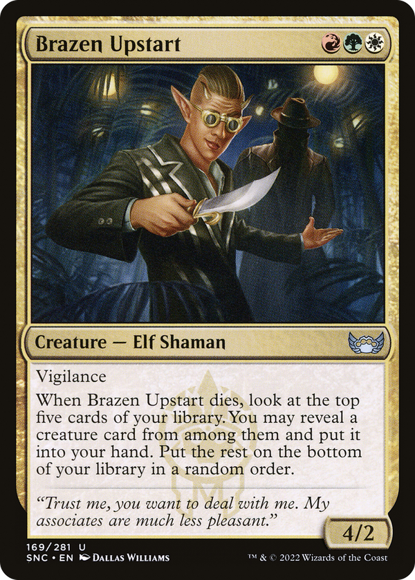 Brazen Upstart (snc)