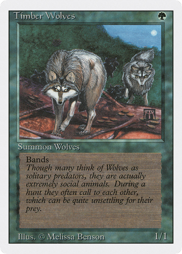 Timber Wolves (3ed)