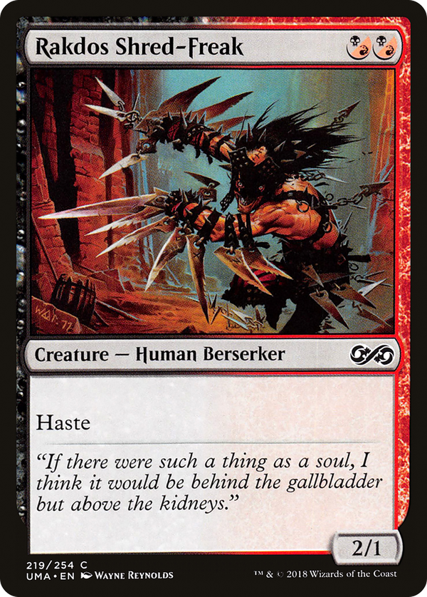 Rakdos Shred-Freak (uma)