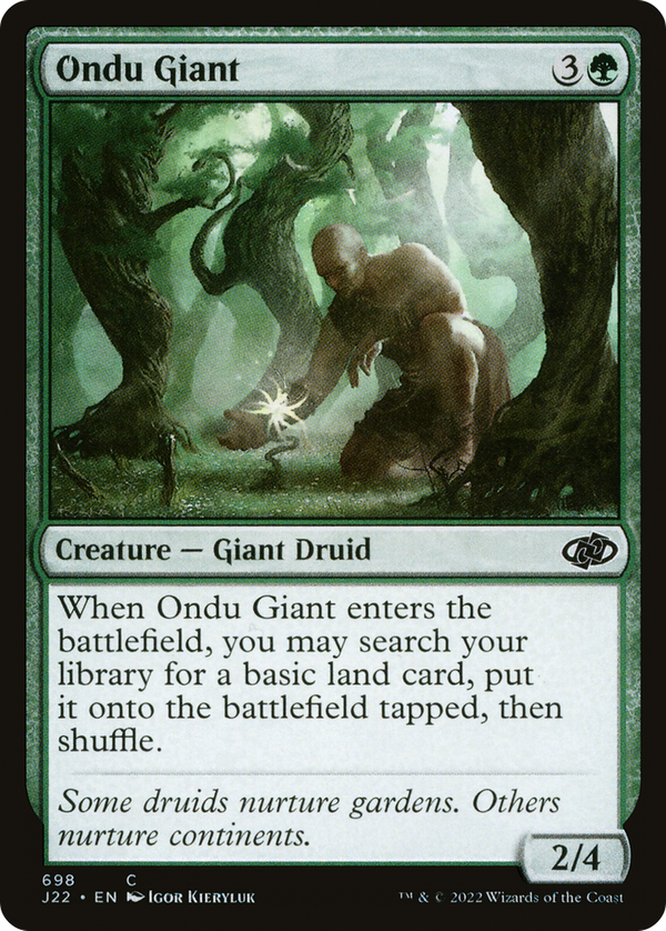 Ondu Giant (j22)