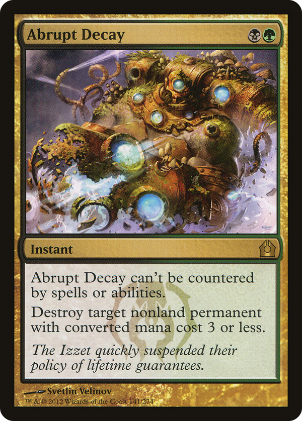 Abrupt Decay (rtr)