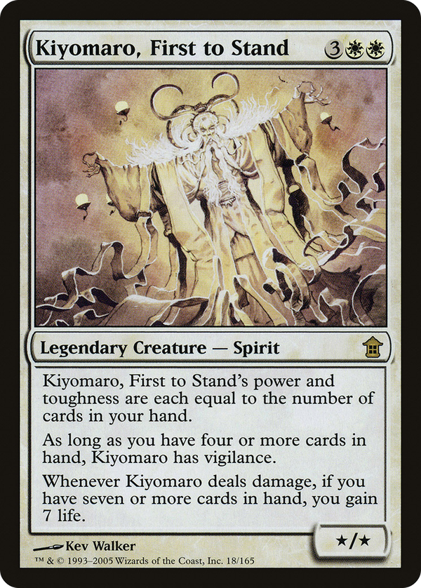 Kiyomaro, First to Stand (sok)