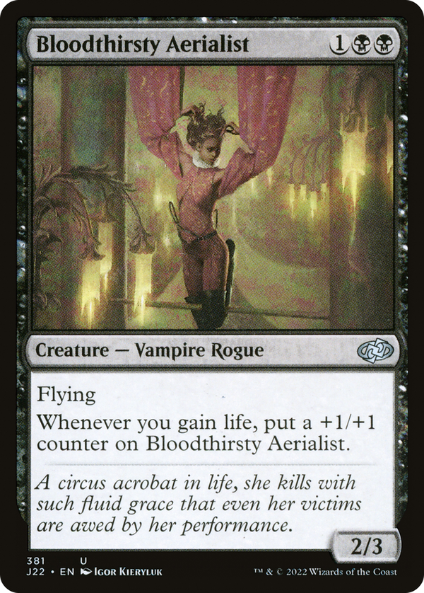 Bloodthirsty Aerialist (j22)