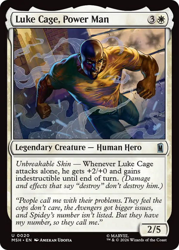 Luke Cage, Power Man (msh)