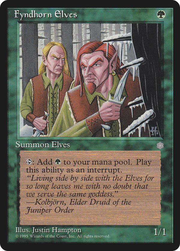 Fyndhorn Elves (ice)