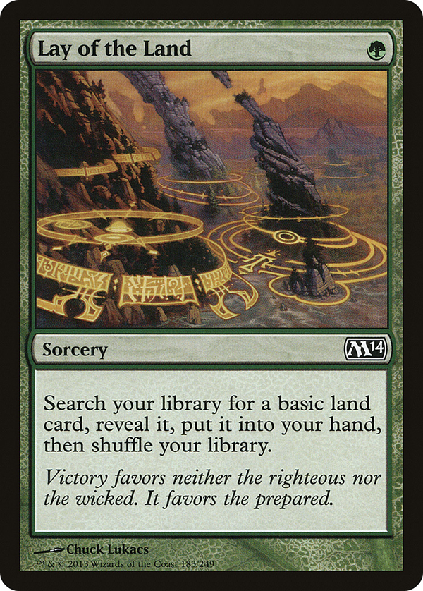 Lay of the Land (m14)