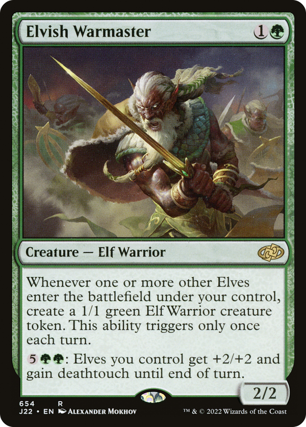 Elvish Warmaster (j22)