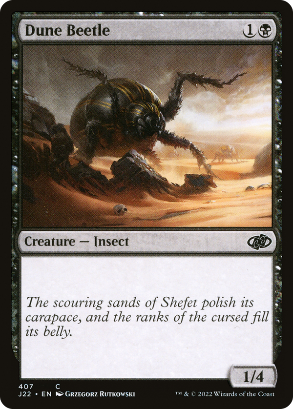 Dune Beetle (j22)