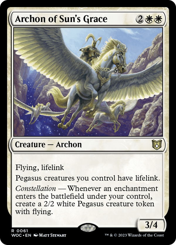 Archon of Sun's Grace (woc)