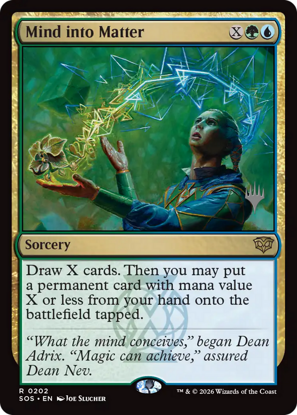 Mind into Matter (psos)