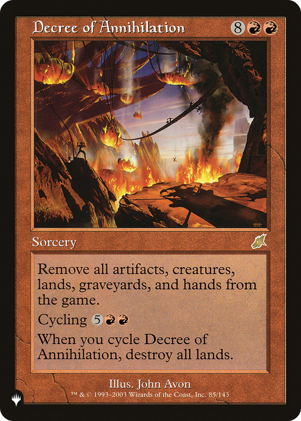 Decree of Annihilation (plst)