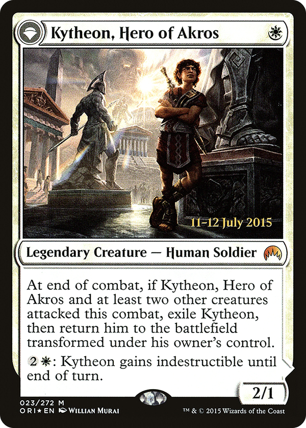 Kytheon, Hero of Akros // Gideon, Battle-Forged (pori)