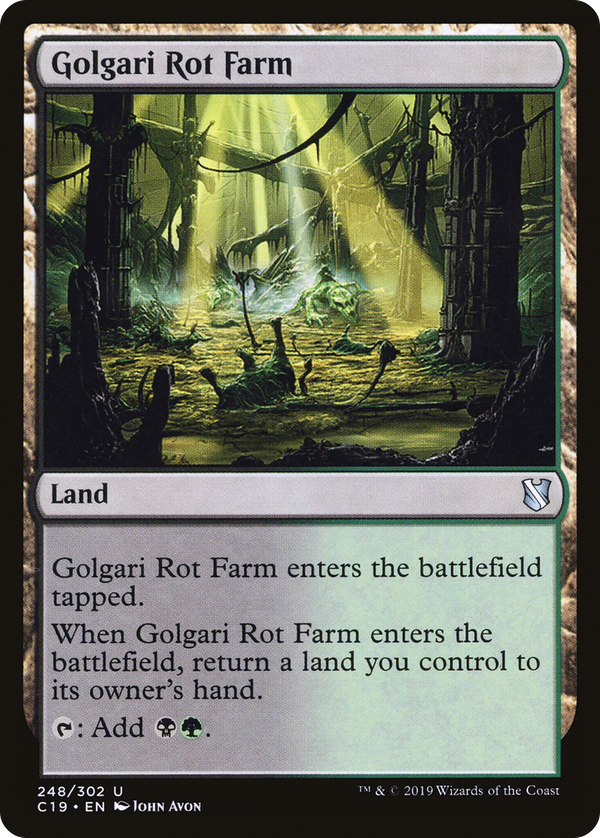 Golgari Rot Farm (c19)