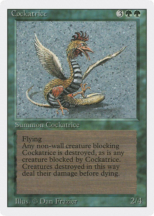 Cockatrice (3ed)