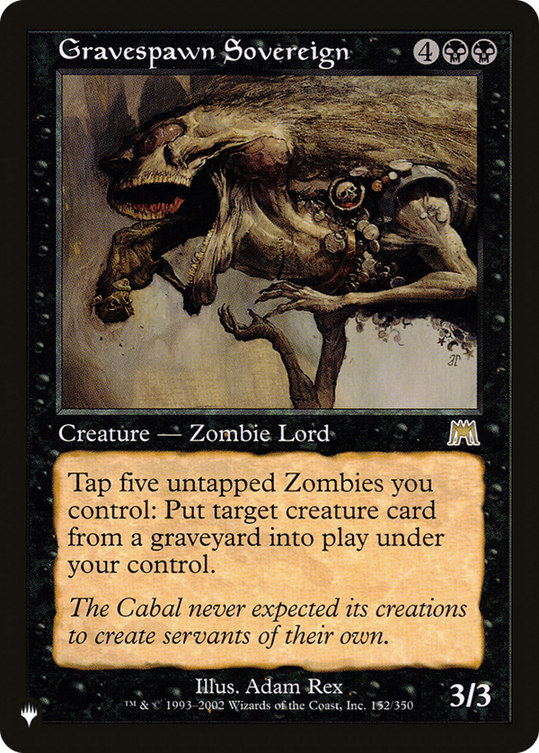 Gravespawn Sovereign (plst)