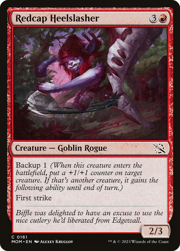 Redcap Heelslasher (mom)