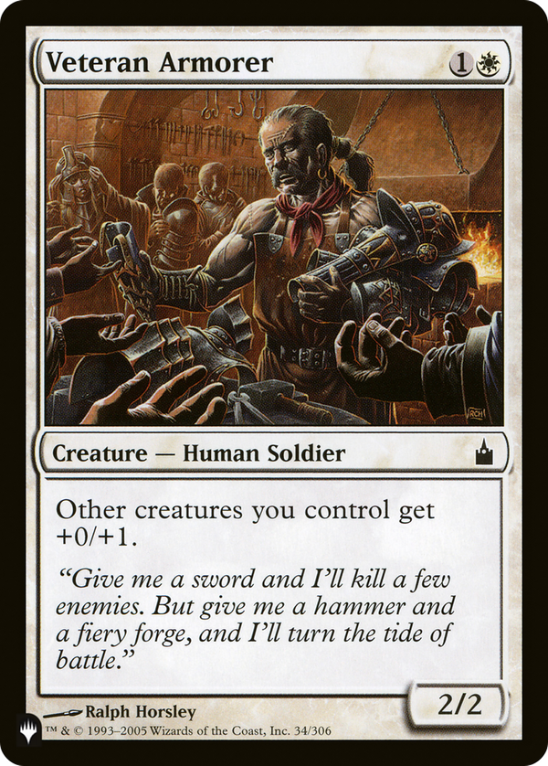 Veteran Armorer (plst)