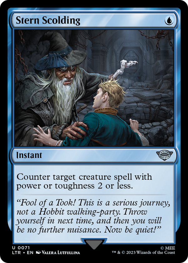 Stern Scolding (ltr)