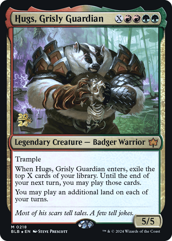 Hugs, Grisly Guardian (pblb)
