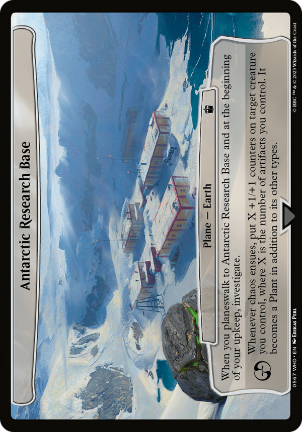 Antarctic Research Base (who)