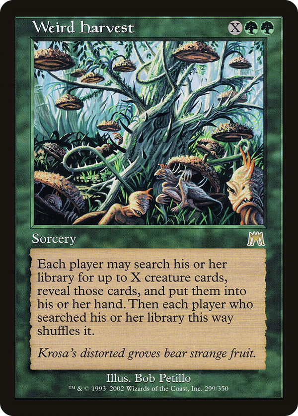 Weird Harvest (ons)