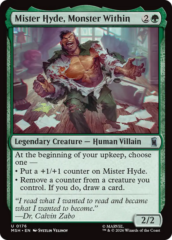 Mister Hyde, Monster Within (msh)
