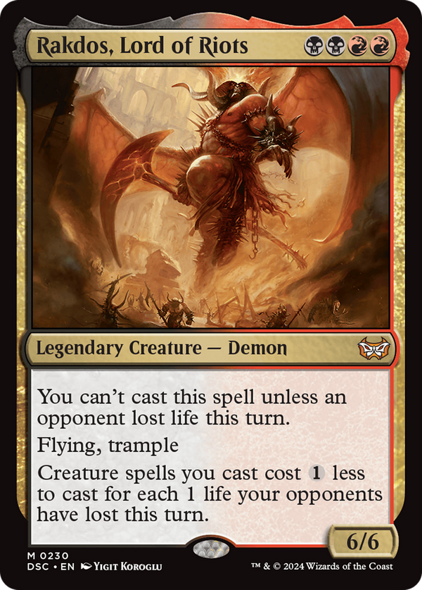 Rakdos, Lord of Riots (dsc)