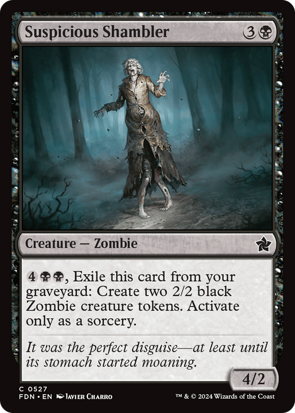 Suspicious Shambler (fdn)