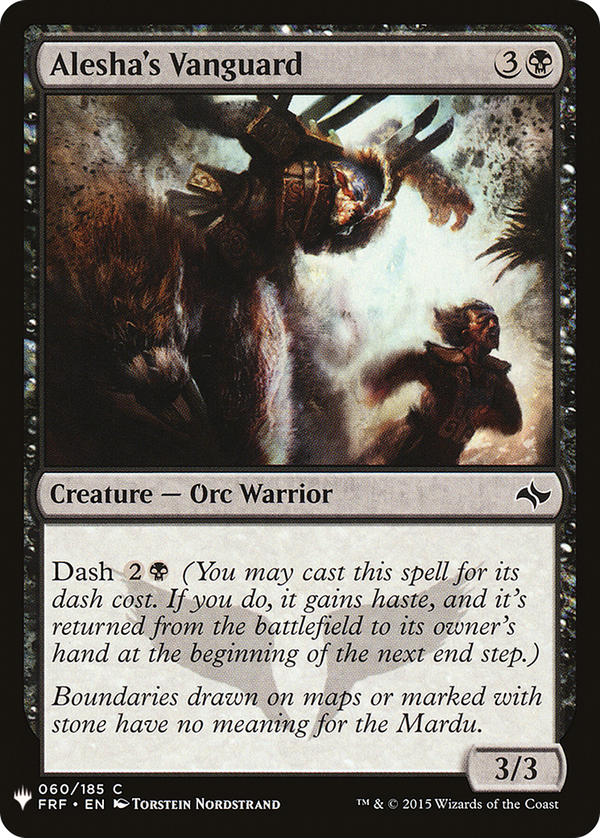 Alesha's Vanguard (plst)