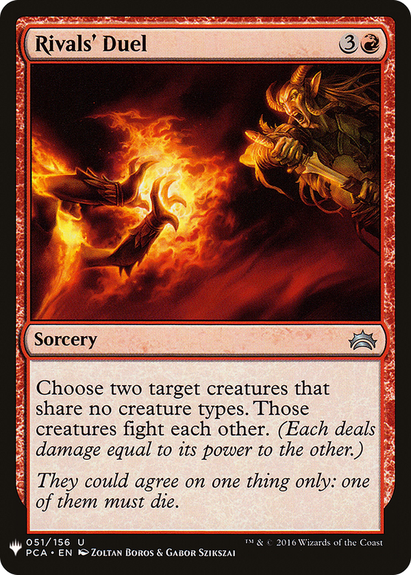 Rivals' Duel (plst)