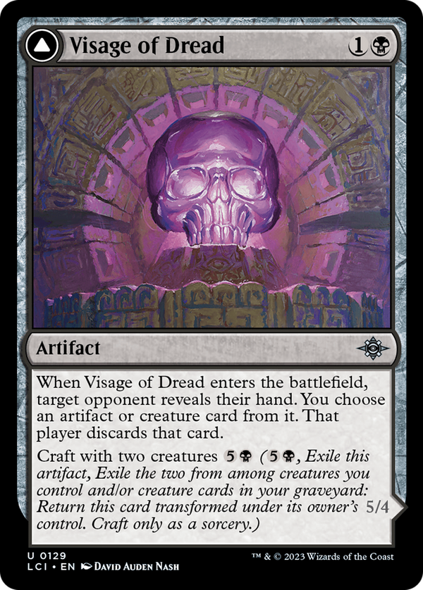 Visage of Dread // Dread Osseosaur (lci)